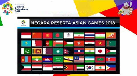 Negara Peserta Asian Games 2018