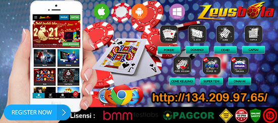 ZEUSBOLA Situs Poker Online Deposit Pulsa Tanpa Potongan